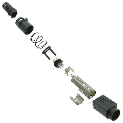 PDP-40 by CUI Devices - CONNECTOR PLUG MALE 4 SILVER SOLDER