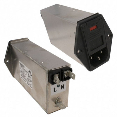 PE000DL6C by TE Connectivity Corcom Filters - PWR ENT MOD RCPT IEC320-C14 PNL