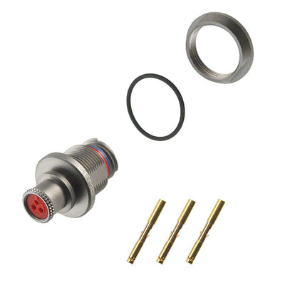 PEN.0M.303.XLMT by LEMO - CONNECTOR RECPT FMALE 3POS GOLD CRIMP
