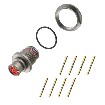 PEN.1M.308.XLMT by LEMO - CONNECTOR RECPT FMALE 8POS GOLD CRIMP