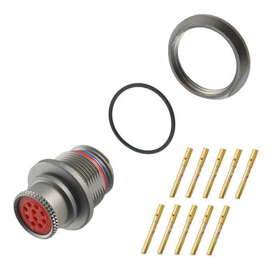 PEN.2M.310.XLMT by LEMO - CONNECTOR RECPT FMALE 10POS GOLD CRIMP