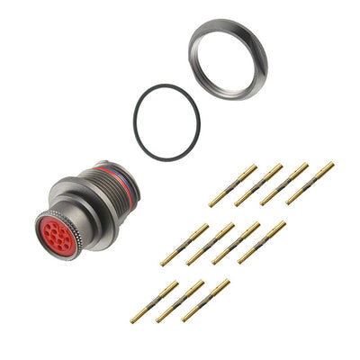 PEN.2M.312.XLMT by LEMO - CONNECTOR RECPT FMALE 12POS GOLD CRIMP
