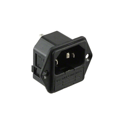 PF0001/28 by Bulgin - PWR ENT MOD RCPT IEC320-C14 PNL