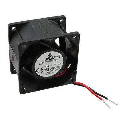PFB0624SHE by Delta Electronics - FAN AXIAL 60X38MM 24VDC WIRE