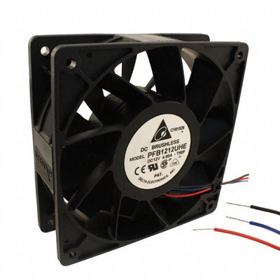 PFB1212UHE-T50F by Delta Electronics - FAN AXIAL 120X38MM 12VDC WIRE