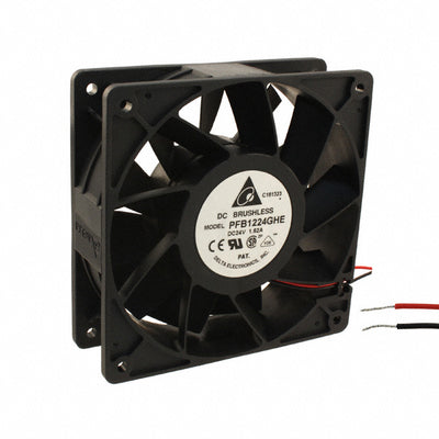 PFB1224GHE by Delta Electronics - FAN AXIAL 120X38MM 24VDC WIRE