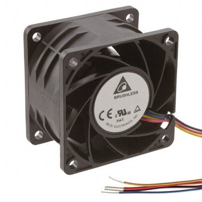 PFR0612DHE-SP00 by Delta Electronics - FAN AXIAL 60X38MM 12VDC WIRE