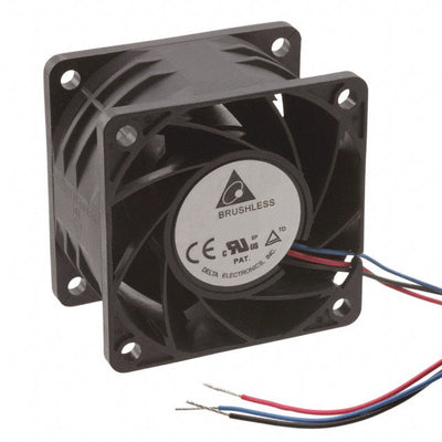 PFR0612UHE-F00 by Delta Electronics - FAN AXIAL 60X38MM 12VDC WIRE