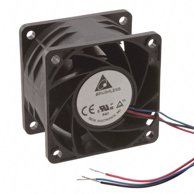 PFR0612UHE-F00 by Delta Electronics - FAN AXIAL 60X38MM 12VDC WIRE