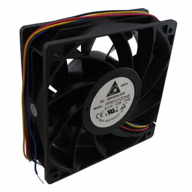 PFR1212DHE-SP00 by Delta Electronics - FAN AXIAL 120X38MM 12VDC WIRE