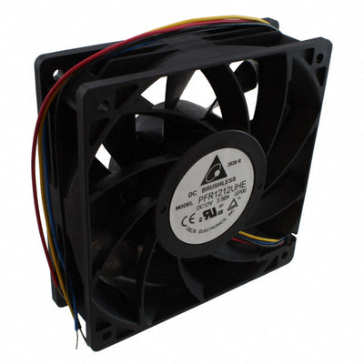 PFR1212UHE-SP00 by Delta Electronics - FAN AXIAL 120X38MM 12VDC WIRE