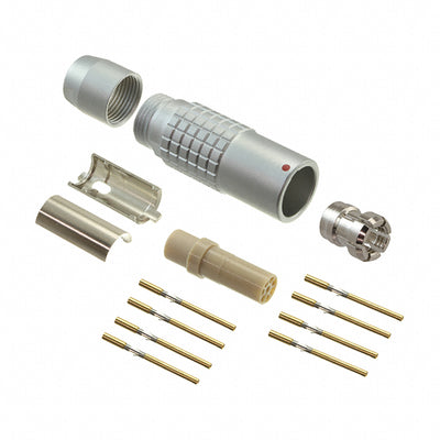 PHG.1B.308.CYMD52 by LEMO - CONNECTOR RECPT FMALE 8POS GOLD CRIMP