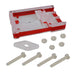PIM464 by Pimoroni Ltd - CASE ACRYLIC RED 2.598""LX3.898""W
