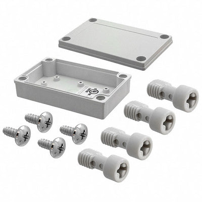 PIP-11760 by Bud Industries - BOX PLAS GRAY 5.118""L X 3.150""W