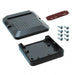 PIZERO_CASE by Datawave LLC - BLACK CASE FOR THE RASPBERRY PI