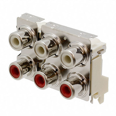 PJRAS3X2S01X by Switchcraft Inc. - CONNECTOR RCA JACK MONO 3.2MM R/A