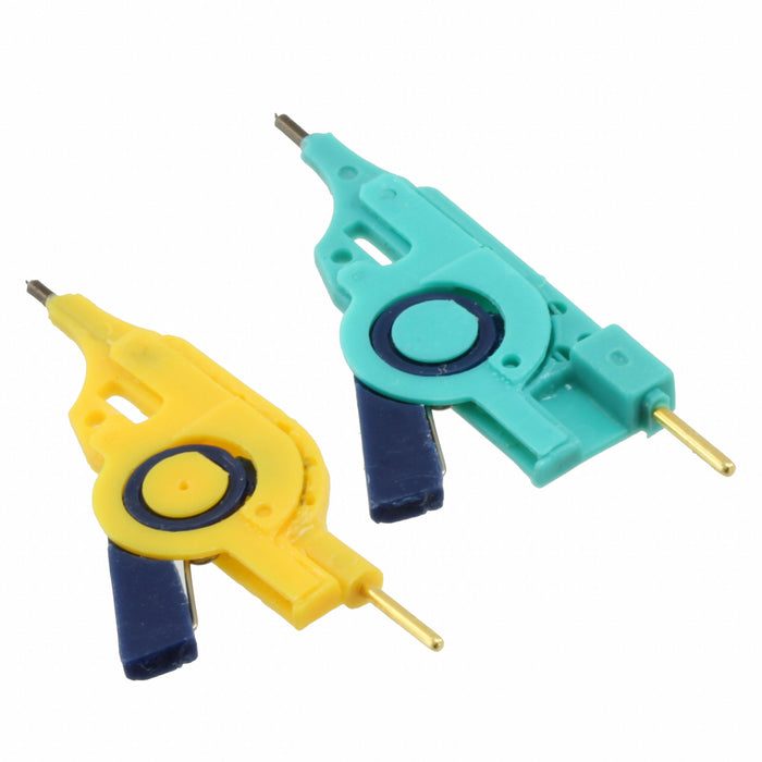 PK-ZS-025 by Teledyne LeCroy - QUAD FLAT PACK IC CLIP PR YL/GN