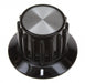 PKA90B1/4 by TE Connectivity ALCOSWITCH Switches - KNOB RIBBED W/SKIRT 0.250"" PLAST