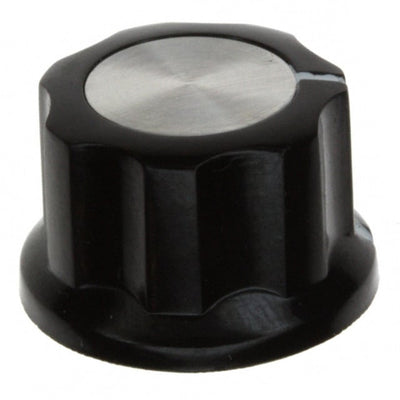 PKES70B1/4 by TE Connectivity ALCOSWITCH Switches - KNOB FLUTED W/SKIRT 0.250"" PLAST