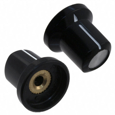 PKF50B1/8 by TE Connectivity ALCOSWITCH Switches - KNOB QUAD W/SKIRT 0.126"" PLASTIC