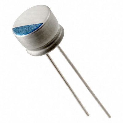 PLF1E100MCL2 by Nichicon - ALUMIN CAP POLY 10UF 20% 25V T/H