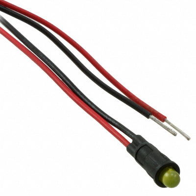 PM3YDW12.0 by Bivar Inc. - PNL MNT YLW 20MA W/WIRE 12