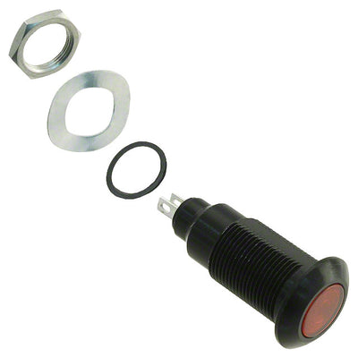 PM5-A17R28V by Bivar Inc. - PANEL MOUNT ASSEMBLY RED, 12.7MM