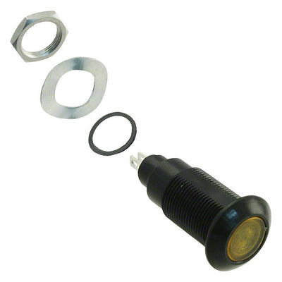 PM5-A17Y28V by Bivar Inc. - PANEL MOUNT ASSEM YELLOW, 12.7MM