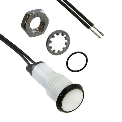 PM5-PYDW12.0 by Bivar Inc. - PNL MNT W/ WIRE 590NM 300MCD YLW