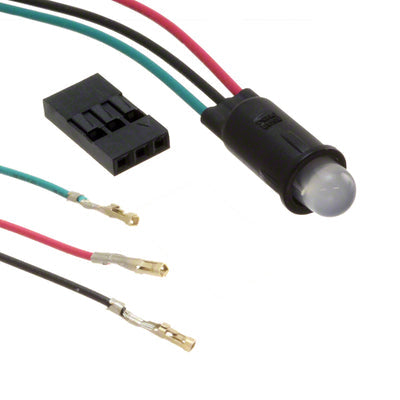 PM53-YGW12.0CC by Bivar Inc. - INDICATOR LED GREEN/YLW PNL MNT