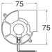 PMB1275PNB1-A (2) by Sunon Fans - FAN BLOWER 75.7X30MM 12VDC WIRE