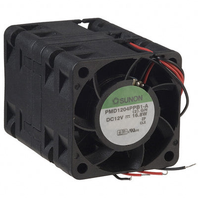 PMD1204PPB1-A.(2).GN by Sunon Fans - FAN AXIAL DUAL 40X56MM 12VDC