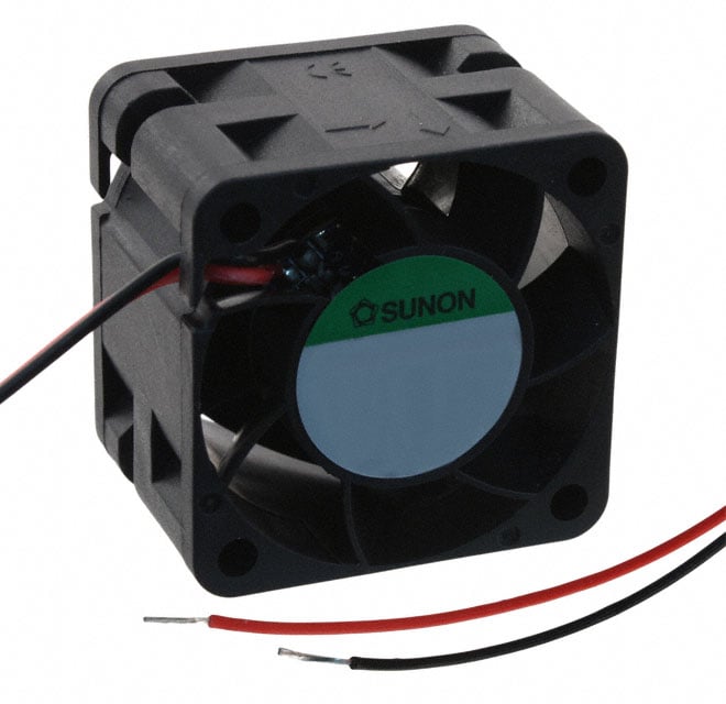 PMD1238PQB1-A.(2).GN by Sunon Fans - FAN AXIAL 38X28MM 12VDC WIRE