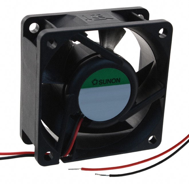 PMD1206PTB1-A.(2).U.GN by Sunon Fans - FAN AXIAL 60X25MM 12VDC WIRE