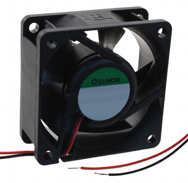 PMD2406PTB1-A.(2).U.GN by Sunon Fans - FAN AXIAL 60X25MM 24VDC WIRE