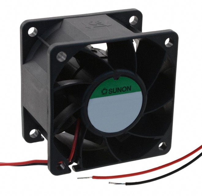 PMD1206PMB1-A.(2).GN by Sunon Fans - FAN AXIAL 60X38MM 12VDC WIRE