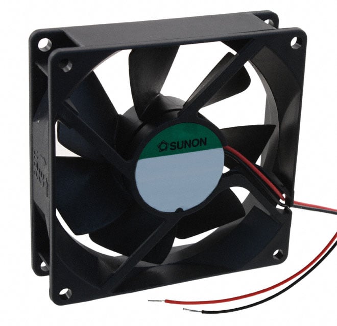 PMD4809PTB1-A.(2).GN by Sunon Fans - FAN AXIAL 92X25MM 48VDC WIRE