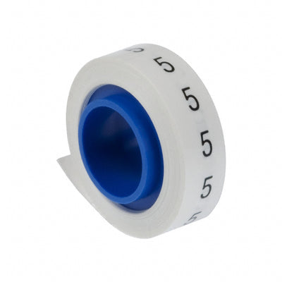PMDR-5 by Panduit Corp - WIRE MARKER TAPE WHITE 8'ROLL