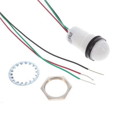 PML50SRGFVW by Visual Communications Company - VCC - .688"" DIA (17.5MM) RED/GREEN LED