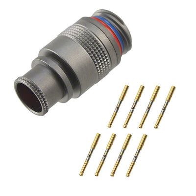 PMN.1M.308.XLMT by LEMO - CONNECTOR RECPT FMALE 8POS GOLD CRIMP