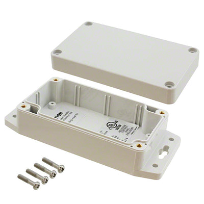 PN-1321-MB by Bud Industries - BOX PLAS GRAY 4.528""L X 2.559""W