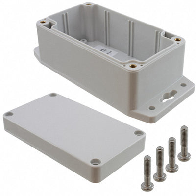 PN-1322-MB by Bud Industries - BOX PLAS GRAY 4.528""L X 2.559""W
