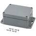 PN-1323-DGMB by Bud Industries - BOX ABS GRAY 4.528""L X 3.543""W