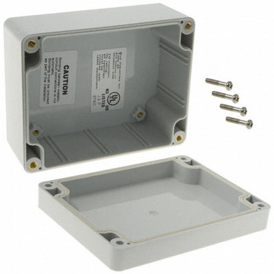 PN-1323 by Bud Industries - BOX PLAS GRAY 4.528""L X 3.543""W
