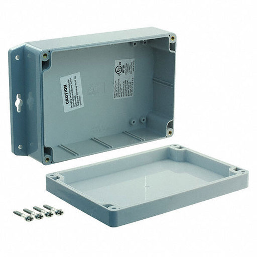 PN-1324-MB by Bud Industries - BOX PLAS GRAY 6.732""L X 4.764""W