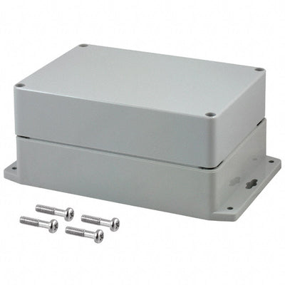 PN-1327-MB by Bud Industries - BOX PLAS GRAY 6.732""L X 4.764""W