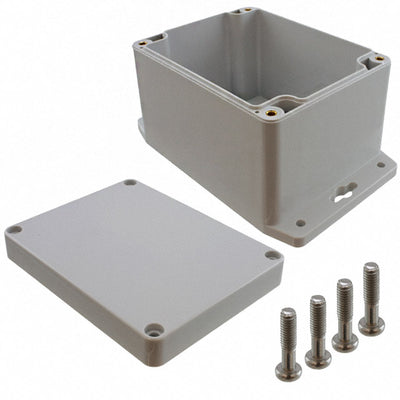 PN-1328-MB by Bud Industries - BOX PLAS GRAY 4.528""L X 3.543""W