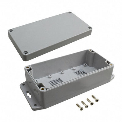 PN-1332-MB by Bud Industries - BOX PLAS GRAY 6.346""L X 3.205""W