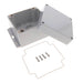 PN-1337-AMB by Bud Industries - BOX PLAS GRAY 4.720""L X 4.720""W