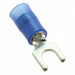 PN14-6F-C by Panduit Corp - CONNECTOR SPADE TERM 14-16AWG #6 BLU